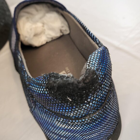 Alegria Glee Slip On Shoe Woman Size 38 EU Wavy Navy - Picture 6 of 8